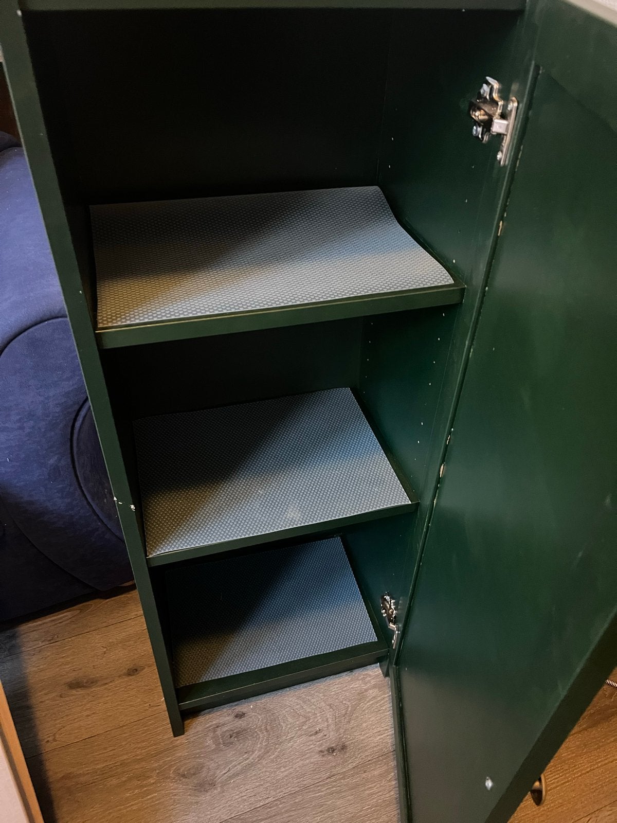 Billy boekenkast donkergroen, Huis en Inrichting, Ophalen, Met plank(en), Minder dan 50 cm, Gebruikt