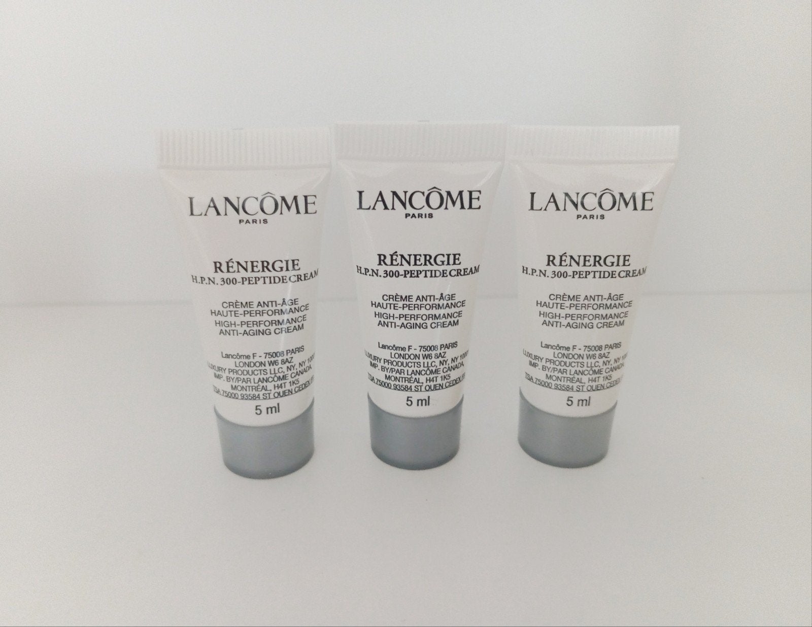 Nieuw Lan-come Renergie HPN 300 Peptide Creme 5 ml, Ophalen of Verzenden, Nieuw, Gehele gezicht