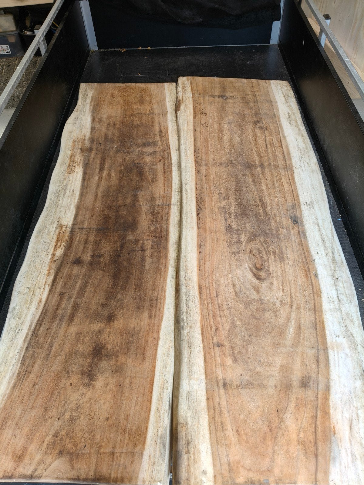 Mooie suarhouten boomstam tafelbladen, Ophalen, Overige houtsoorten, 50 mm of meer, Minder dan 200 cm