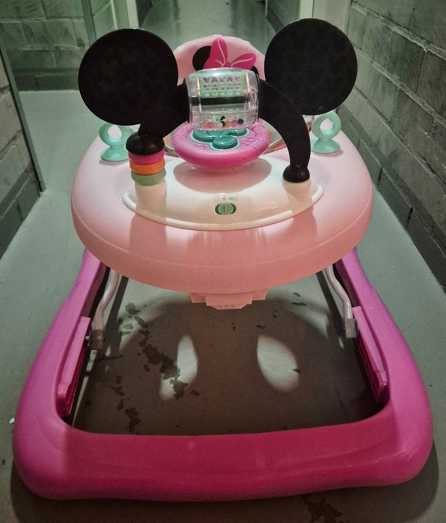 Minnie Mouse loopstoel, Kinderen en Baby's, Speelgoed | Overig, Ophalen, Zo goed als nieuw, Meisje