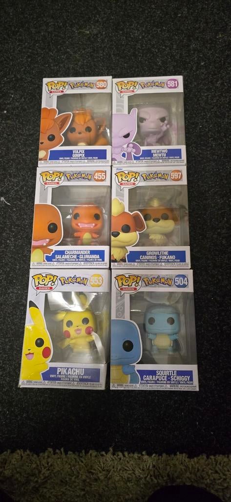 Funko Pop! Pokémon Collectie (6 stuks), Ophalen of Verzenden, Nieuw