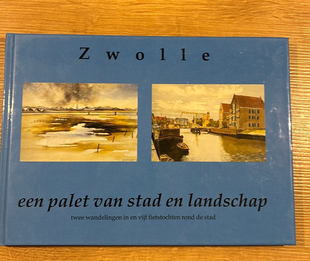 Zwolle, een palet van stad en landschap, uitg Waanders, Boeken, Ophalen of Verzenden, Zo goed als nieuw