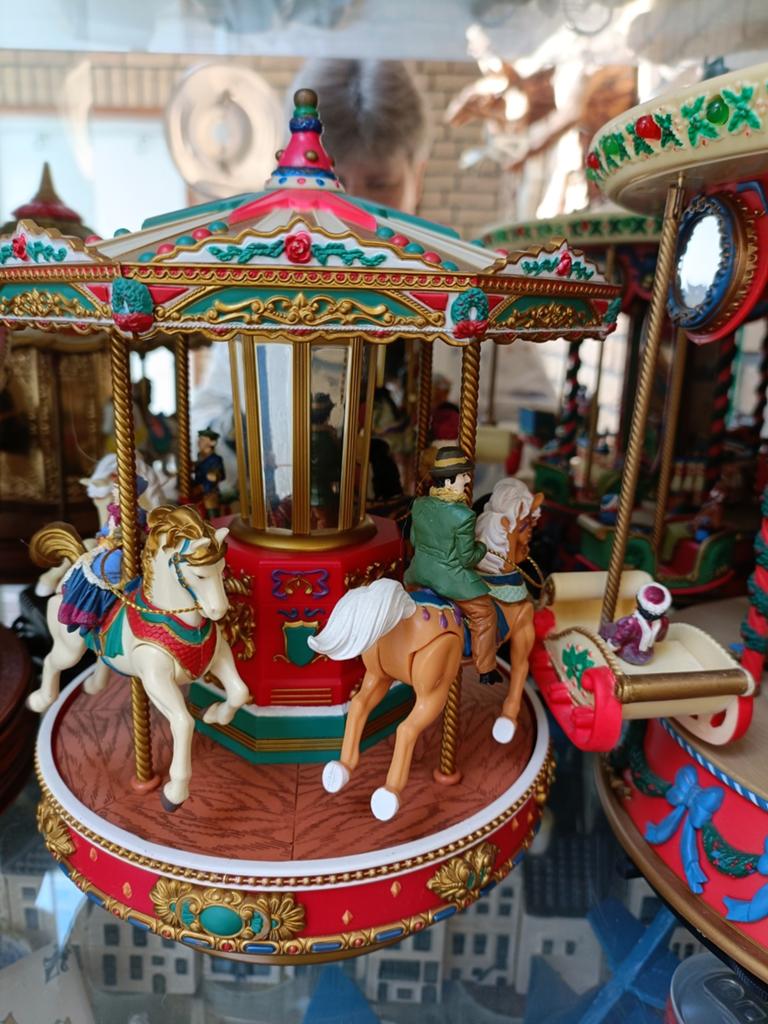 Muzikale (Kerst)carrousel - Feestelijke Decoratie, Ophalen