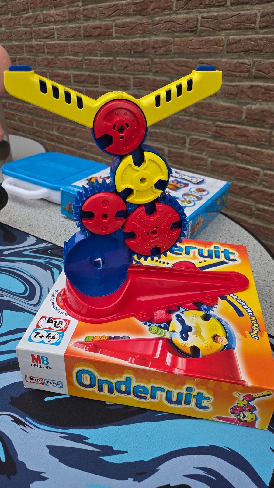 Onderuit gezelschapsspel van MB Spellen, Drie of vier spelers, Ophalen of Verzenden, Gebruikt, MB Spellen