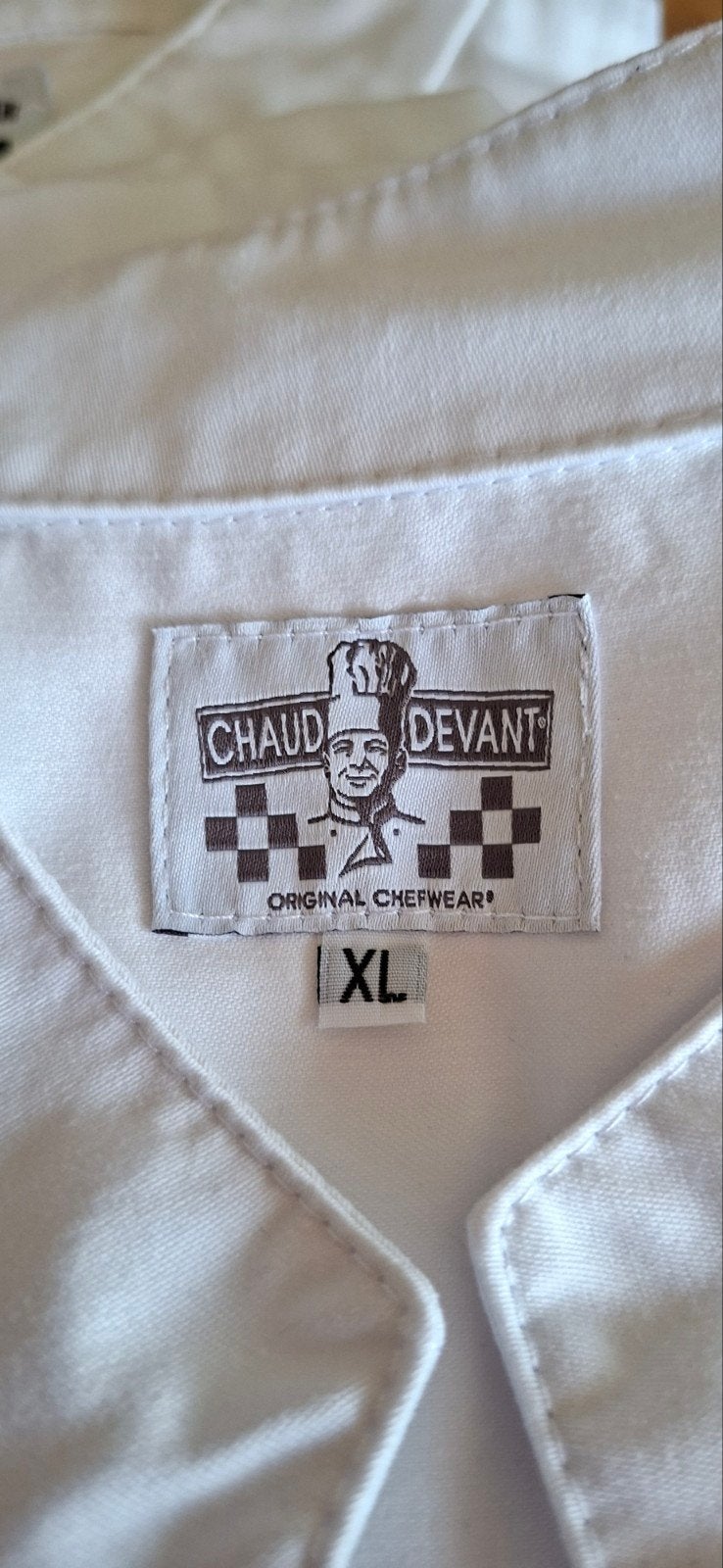 Chaud Devant Chefwear Kokskleding XL - Nieuw, Ophalen of Verzenden, Gedragen, Chaud devant