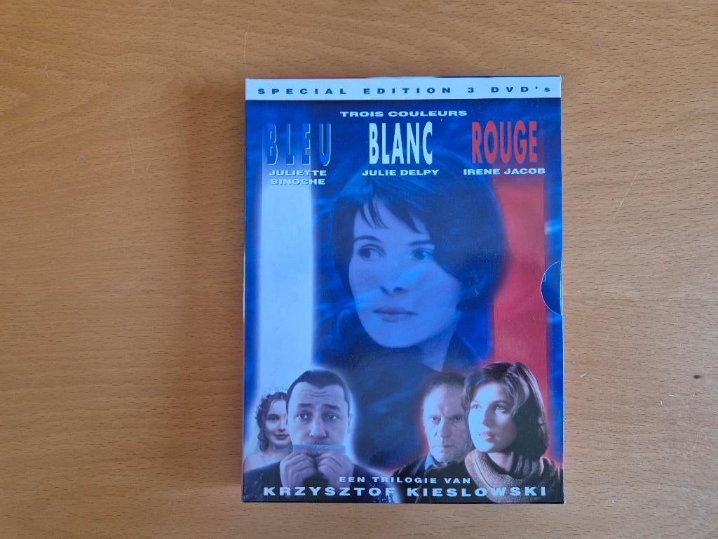 Krzysztof Kieslowski Trois Couleurs, Blue, Blanc, Rouge, Alle leeftijden, Ophalen of Verzenden, Zo goed als nieuw, Frankrijk