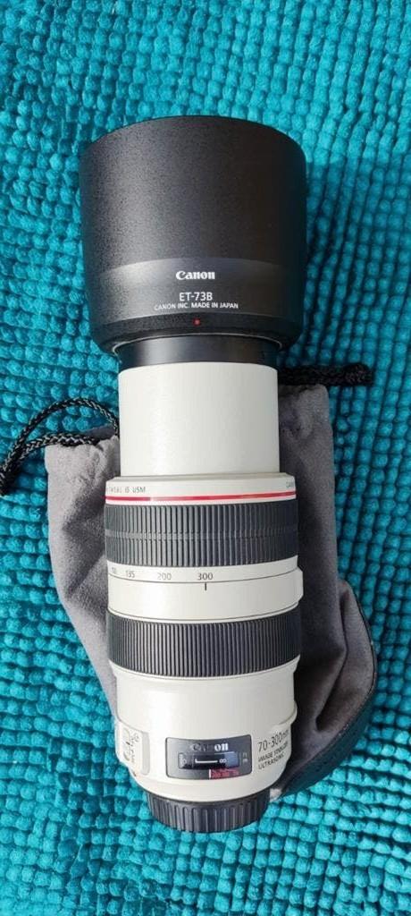 Canon EF 70-300MM L IS Ultrasonic nieuwstaat, Ophalen of Verzenden, Zo goed als nieuw, Telelens, Zoom