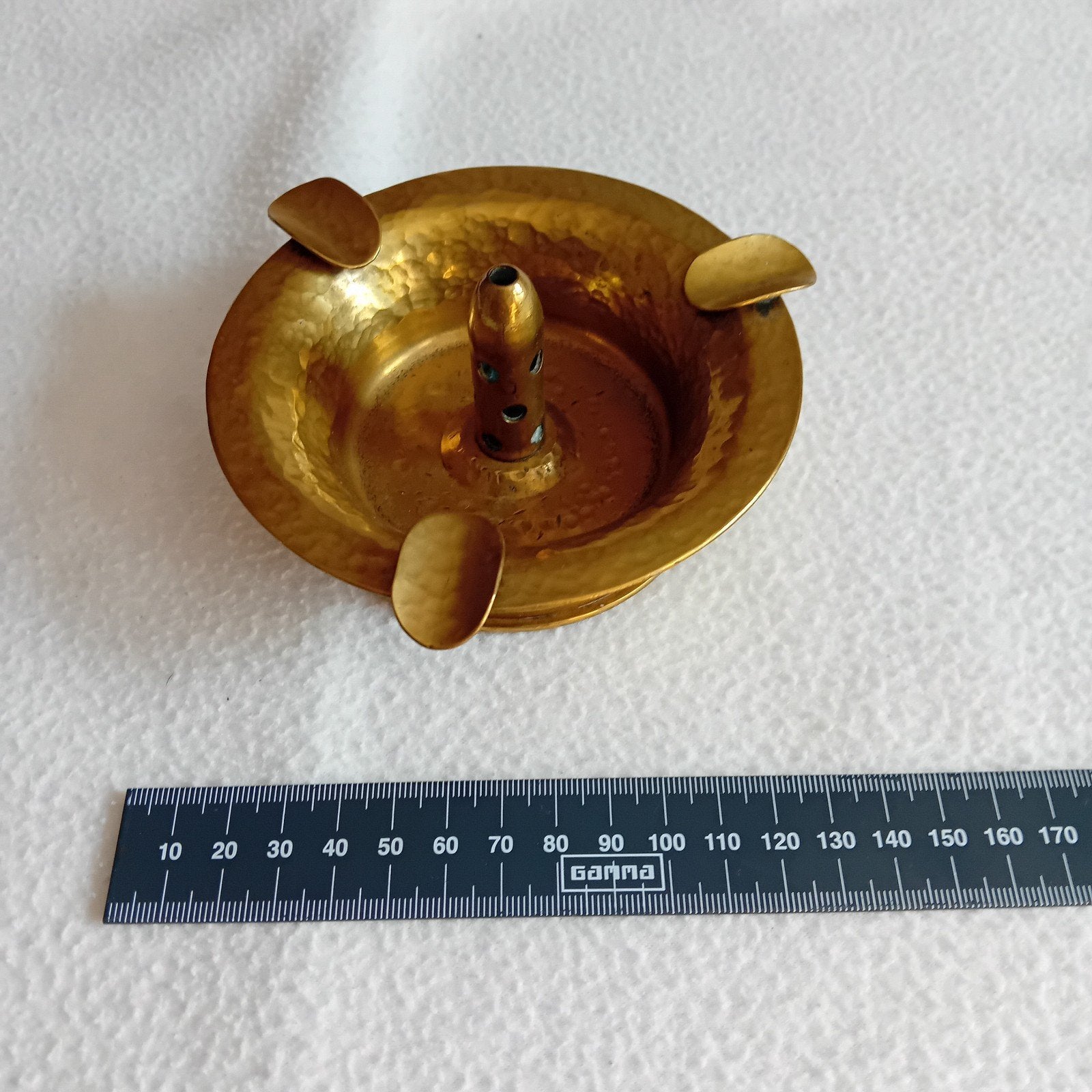 Trench-art asbak van duitse WW2 granaat, Verzamelen, Ophalen of Verzenden, Duitsland, Overige typen