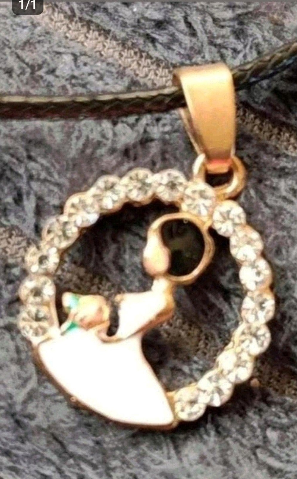 ketting bruid, Verzenden, Nieuw, Goud, Met hanger
