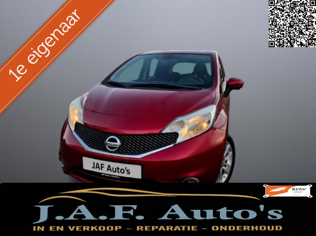 Nissan Note 1.2 DIG-S Airco Cruise Laneassist Luxe 1ste eig, Auto's, Voorwielaandrijving, Gebruikt, Start-stop-systeem, Bedrijf