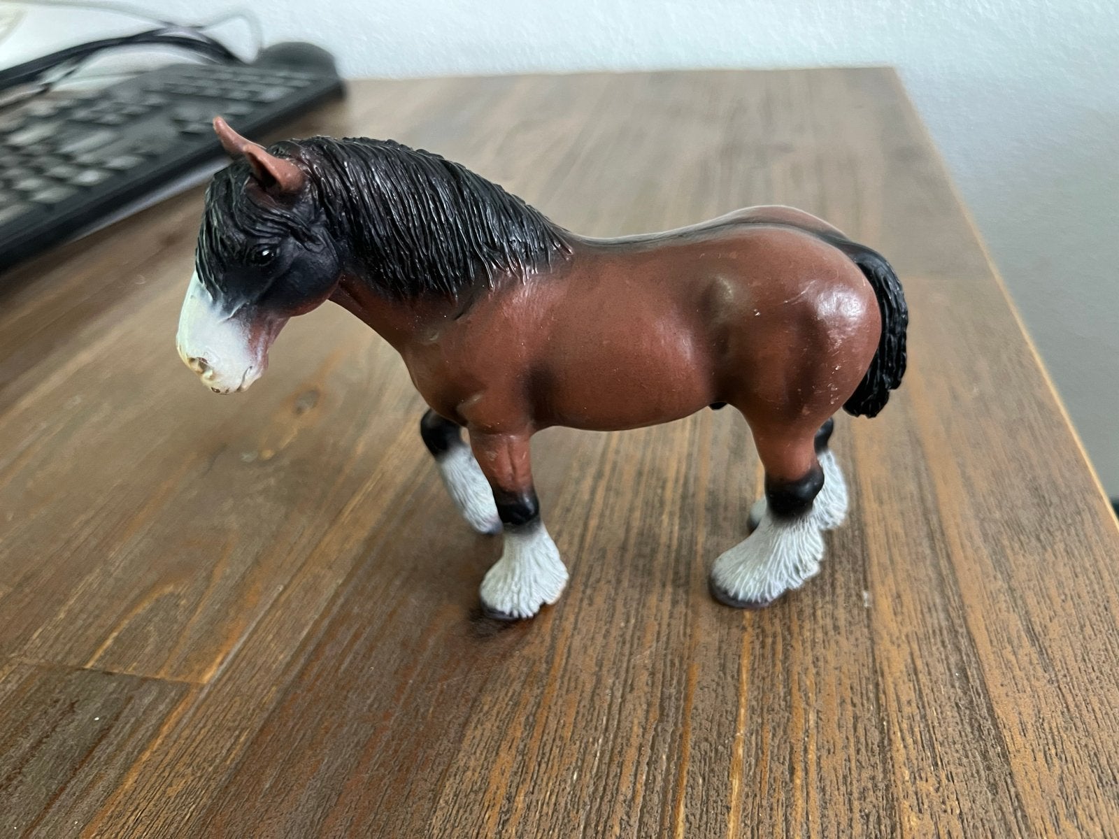 Schleich Shire ruin 13247 uit 2000, Ophalen of Verzenden, Gebruikt