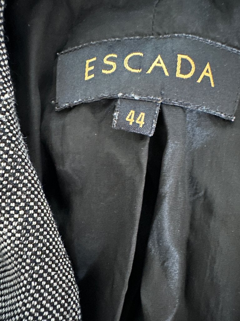 Escada blazer XXL, Maat 46/48 (XL) of groter, Ophalen of Verzenden, Zo goed als nieuw, Grijs