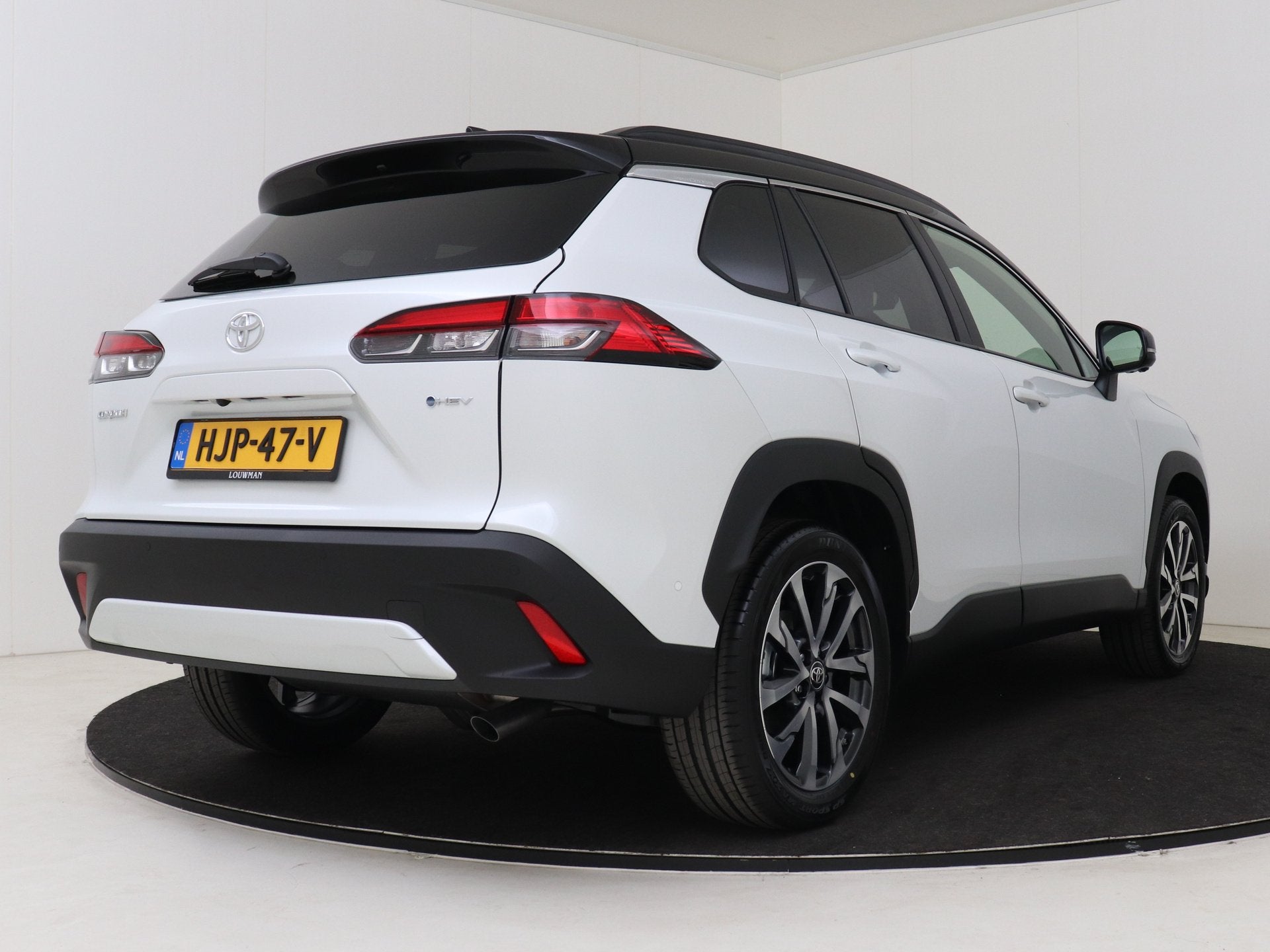 Toyota Corolla Cross Hybrid 200 Executive *Demo (bj 2025), 12 maanden, 4 cilinders, Leder en Stof, Wit
