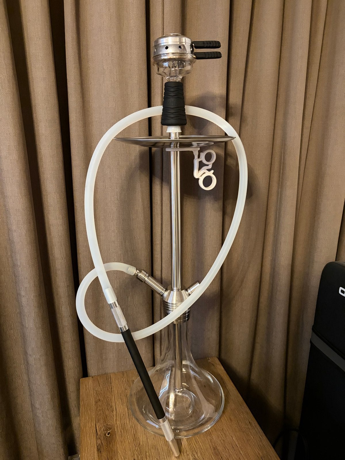 Amy Deluxe waterpijp / shisha zilver, Ophalen of Verzenden, Nieuw