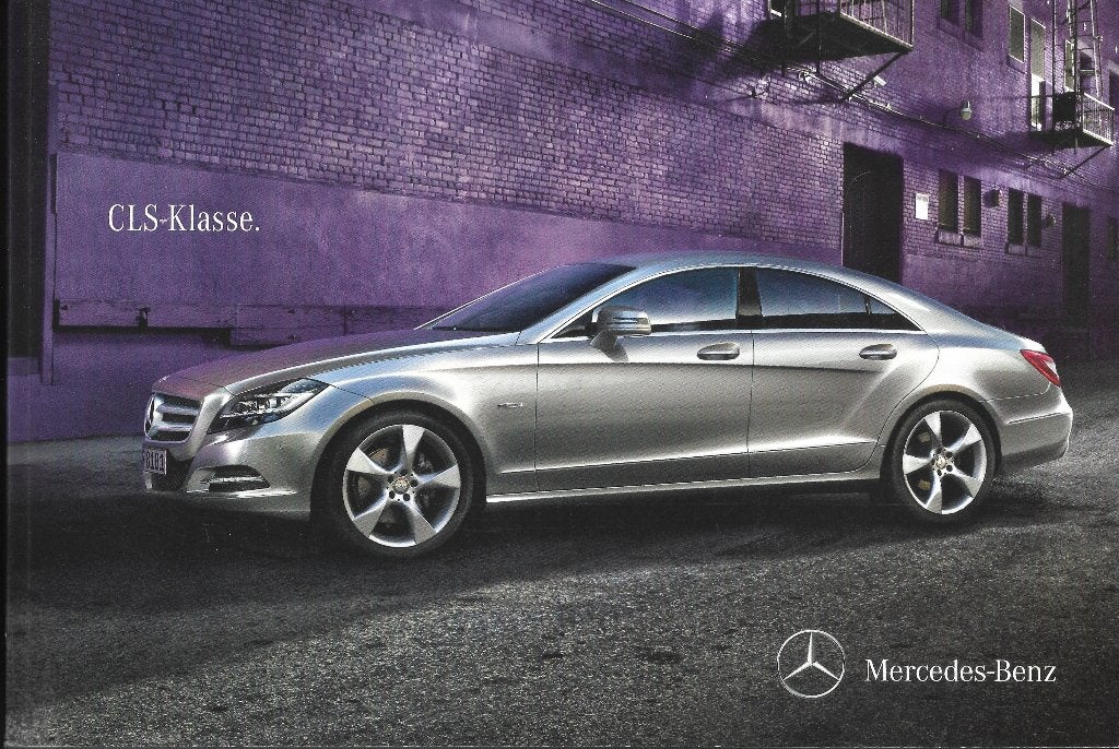 Mercedes CLS klasse folders, Ophalen of Verzenden, Zo goed als nieuw, Mercedes