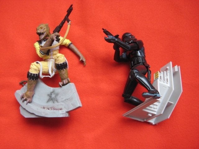 Star Wars unleashed Bossk of Shadow Trooper, Ophalen of Verzenden, Zo goed als nieuw, Actiefiguurtje