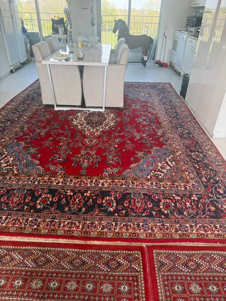 Prachtig Perzisch tapijt - Rood met gedetailleerd patroon, Huis en Inrichting, Stoffering | Tapijten en Kleden, Gebruikt, 150 tot 200 cm