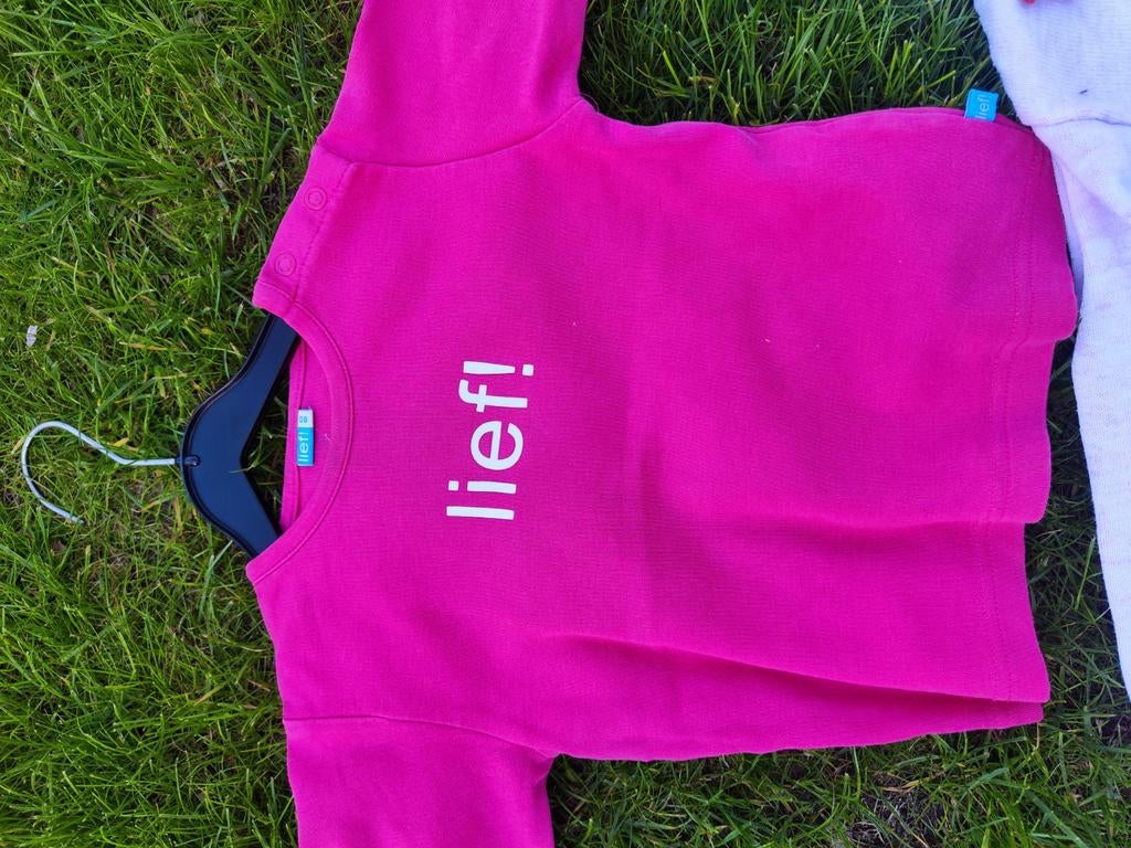 LIEF! shirtje maat 80, Gebruikt, Jongetje of Meisje, Lief!, Ophalen of Verzenden