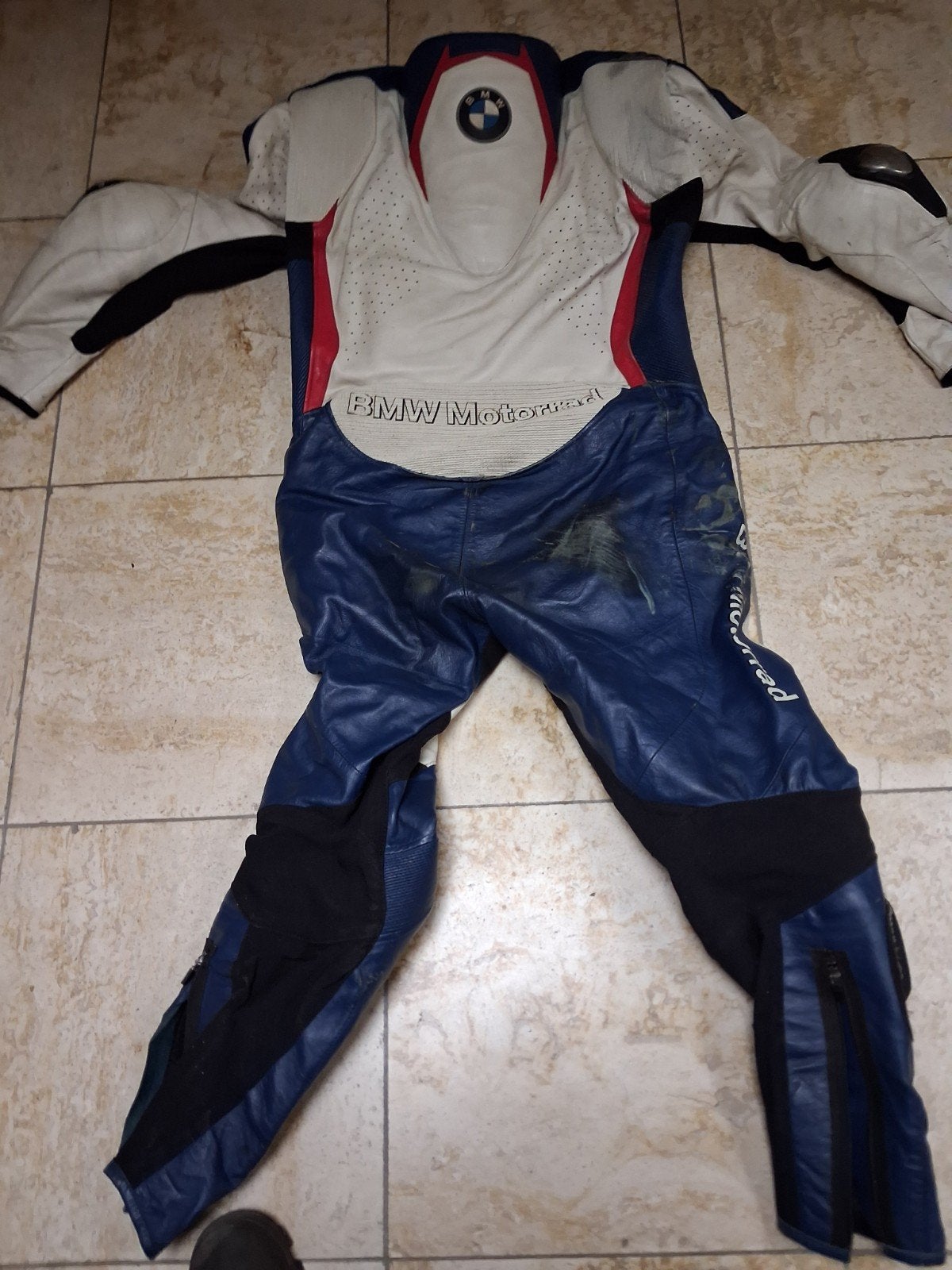 BMW Motorrad DoubleR leren race-overall (kangoeroeleer) mt52, Motoren, Kleding | Motorkleding, BMW Motorrad, Ophalen of Verzenden
