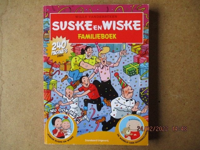 adv5958 suske en wiske familieboek, Eén stripboek, Ophalen, Gelezen