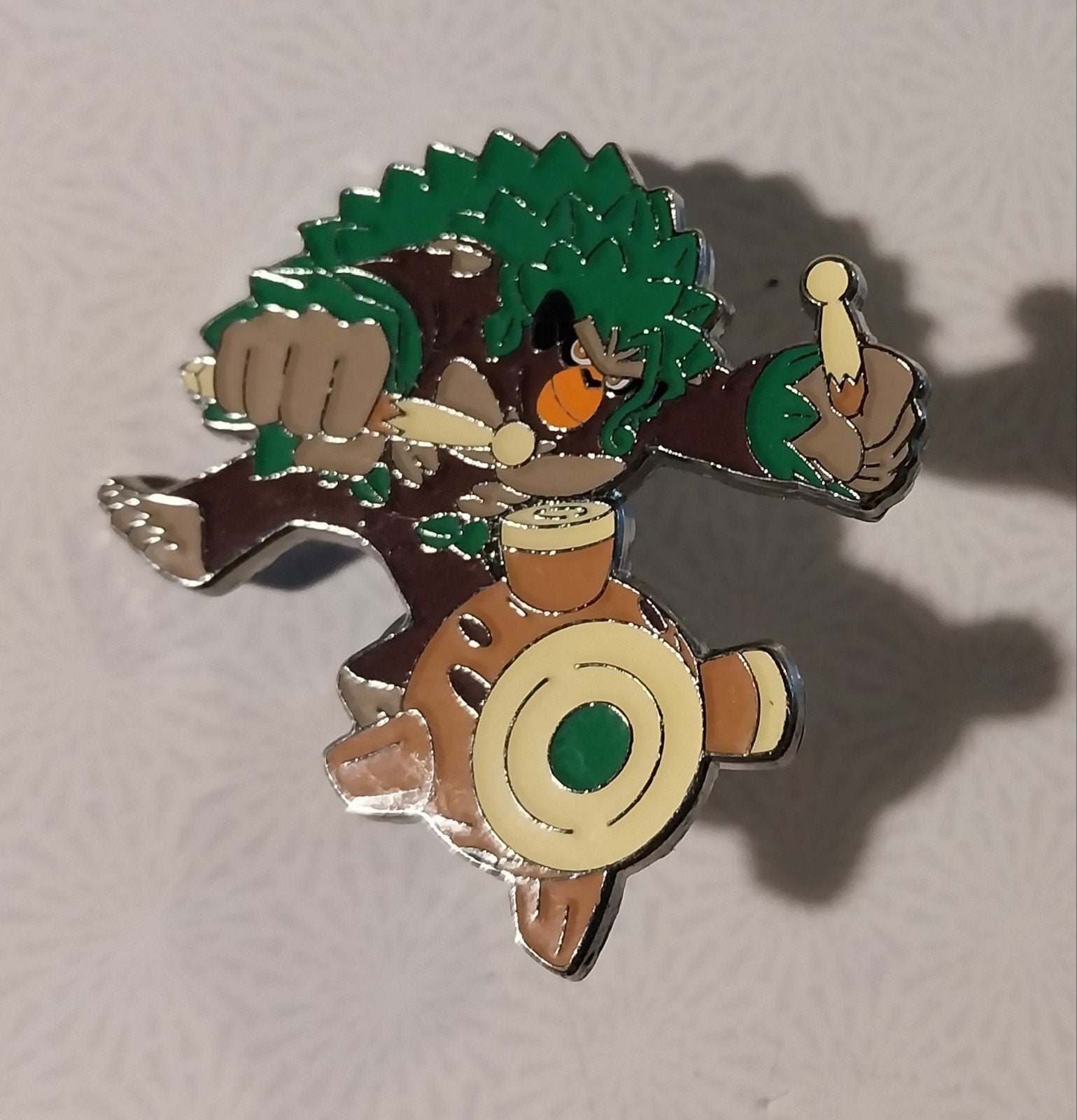 Officiële Rillaboom Pin van Pokémon, Verzenden, Figuurtje, Speldje of Pin