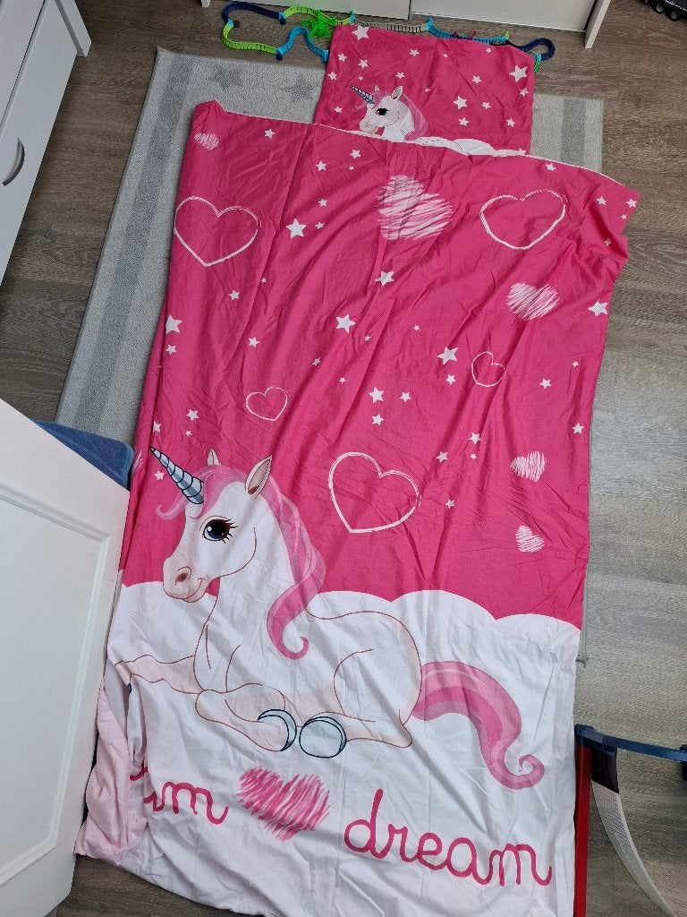 1ps unicorn dekbedovertrek, Kinderen en Baby's, Ophalen, Meisje, Dekbedovertrek, Zo goed als nieuw