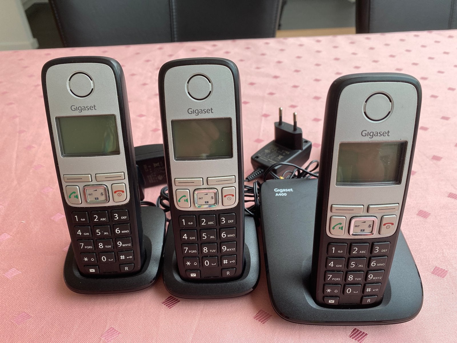 Siemens Gigaset A400 (ophalen in Heerenveen, Ophalen, Zo goed als nieuw, 3 handsets
