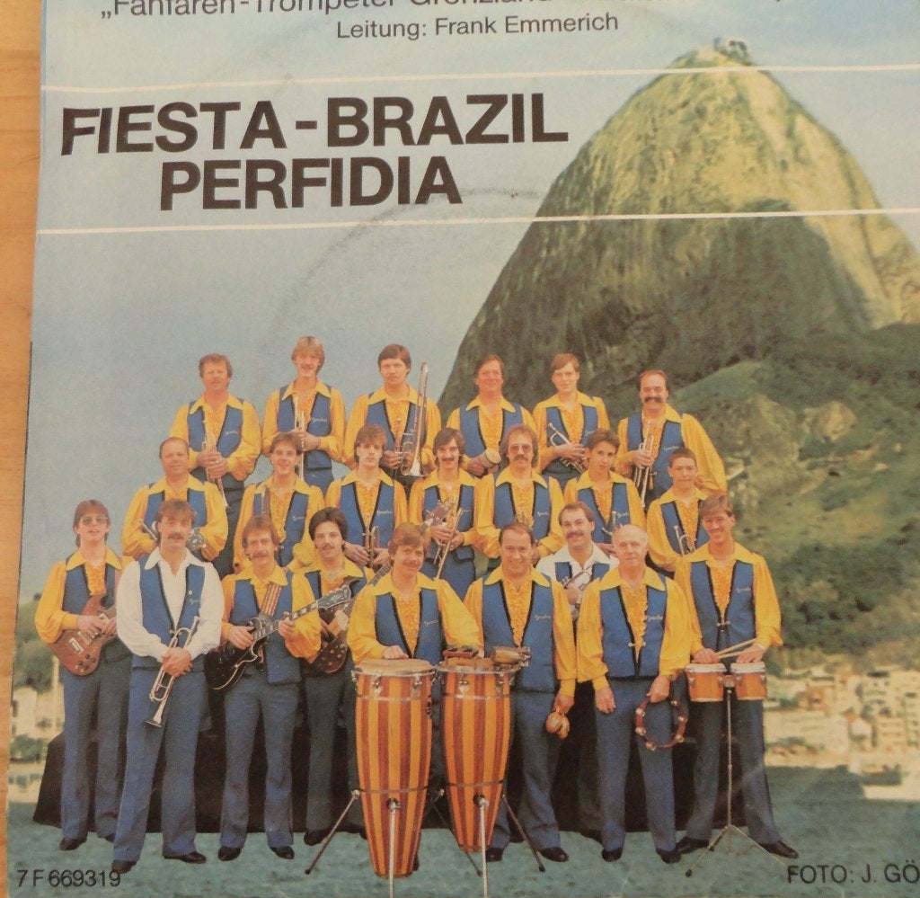 Fanfaren Trompeter Grenzland > Fiesta Brazil, Ophalen of Verzenden, Gebruikt, 7 inch, Overige genres