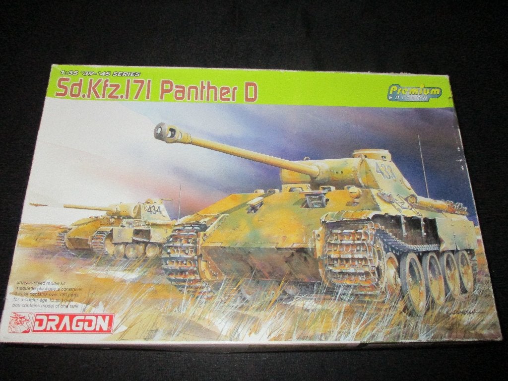 D-556,DRAGON 1-35,NO,6299,Sd.Kfz.171 Panther D mid,PREM,EDIT, Overige merken, 1:32 tot 1:50, Overige typen, Nieuw