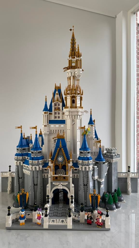 Lego Disney Cinderella Castle kasteel 43222 71040, Ophalen, Lego, Zo goed als nieuw, Disney