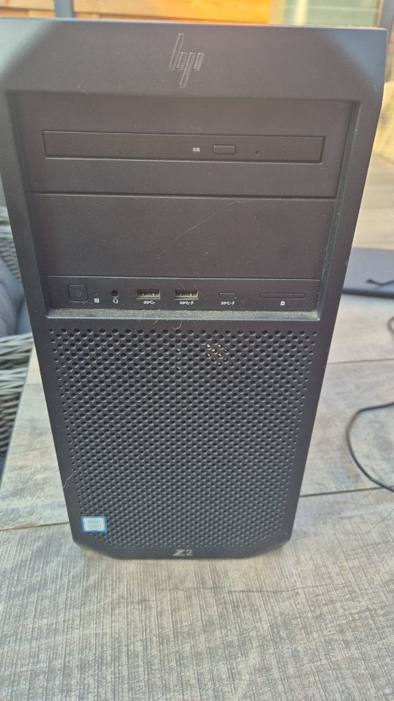 HP Z2 G4 tower met DVD brander i5 8500 + GTX960, Gebruikt, 32 GB, HP >, Gaming