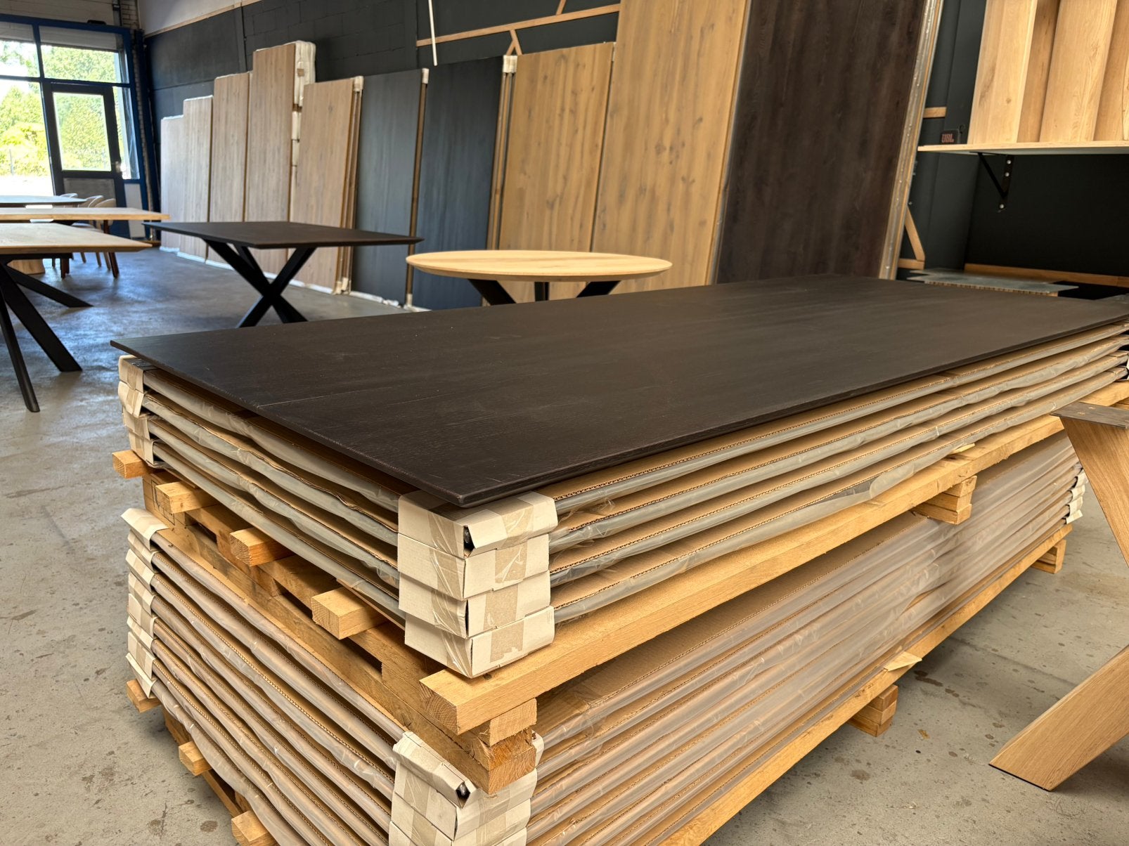 Stel je eiken tafel samen | Actieblad vanaf €494, Huis en Inrichting, Japandi, Verzenden, Eikenhout, 50 tot 100 cm