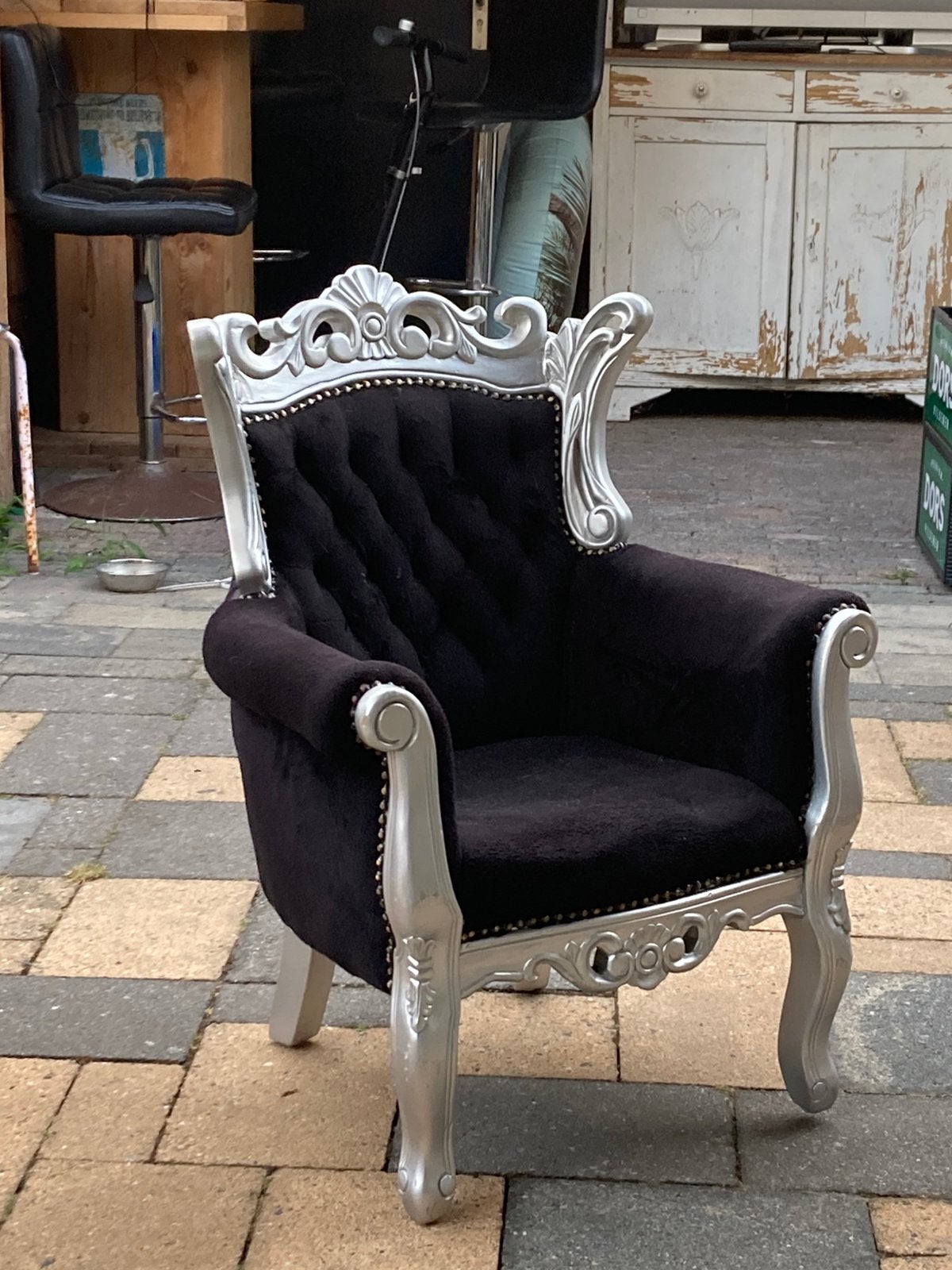 Barok kinderstoel, Kinderen en Baby's, Kinderstoelen, Ophalen, Gebruikt, Overige typen