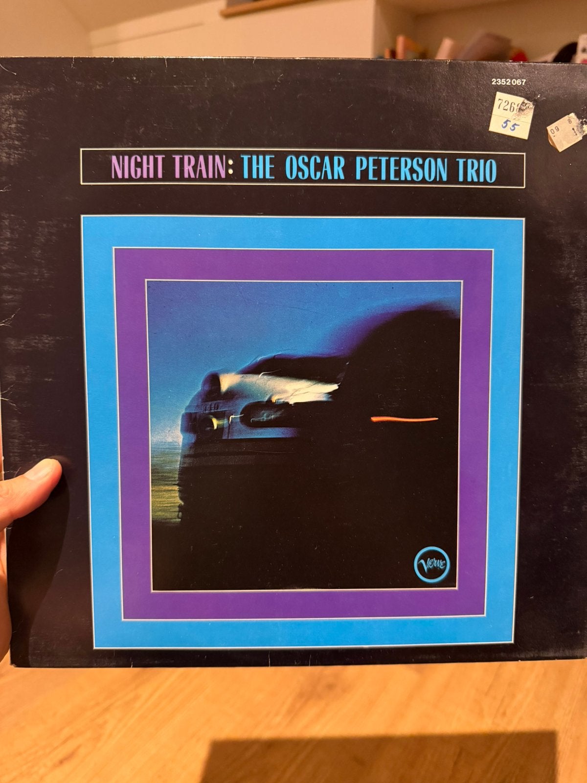 The Oscar Peterson Trio – Night Train LP Verve Polydor jazz, LP, Ophalen of Verzenden, Zo goed als nieuw, 12 inch