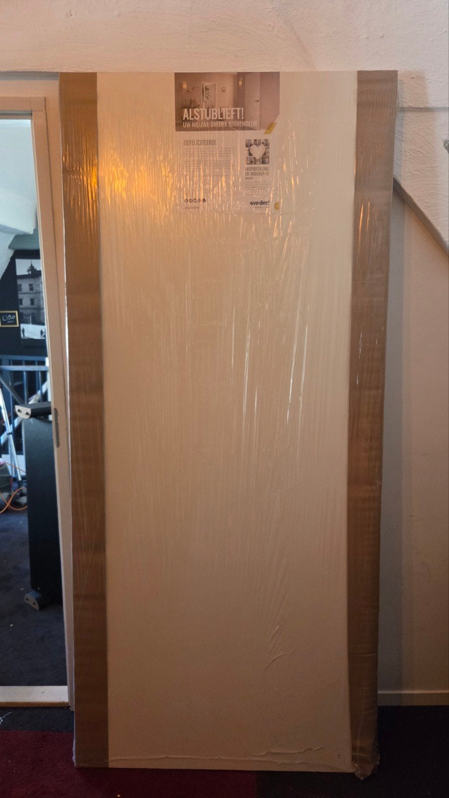 Nieuwe Svedex Binnendeur - Ongebruikt, Doe-het-zelf en Verbouw, Ophalen, 80 tot 100 cm, Binnendeur, Nieuw