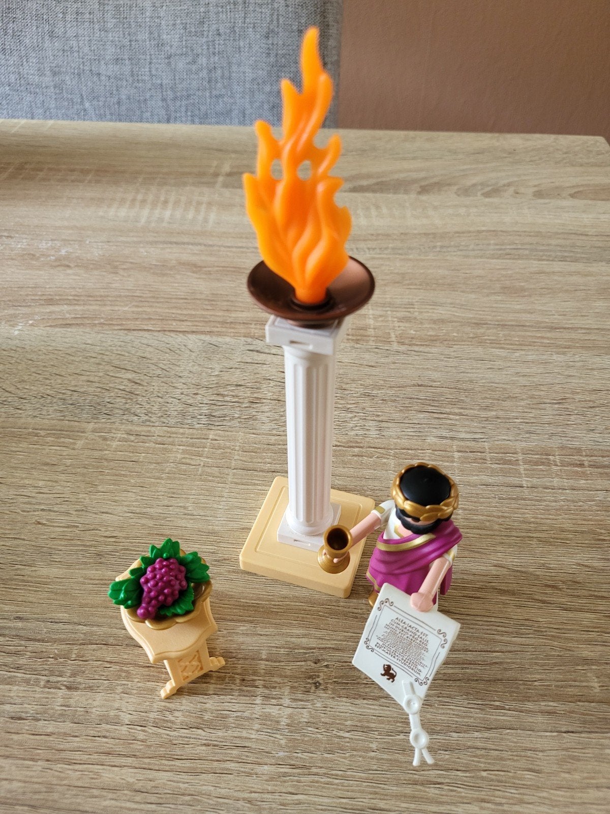 Playmobil Romein met fakkel en accessoires - Set 4277, Ophalen of Verzenden