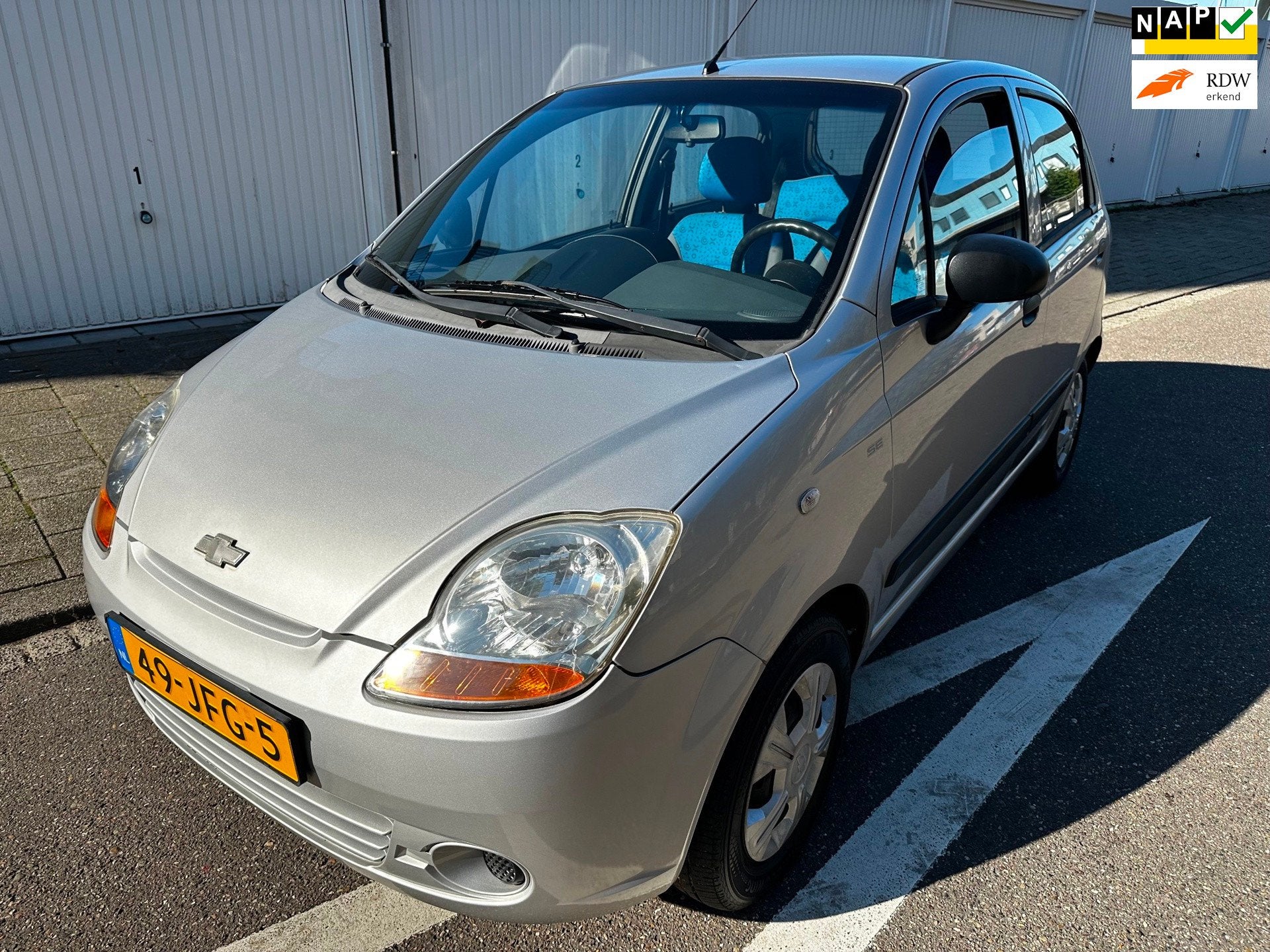Chevrolet Matiz 0.8 Style,Airco , ele ramen,nap, Voorwielaandrijving, Gebruikt, Elektrische ramen, Origineel Nederlands