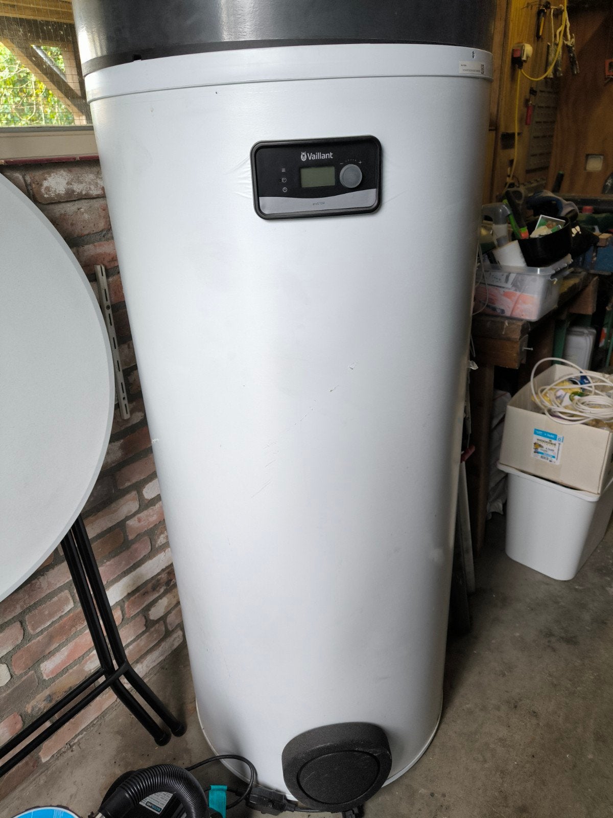 warmtepomp boiler valliant arostor VWL BM, Ophalen, 100 liter of meer, Boiler, Minder dan 3 jaar oud