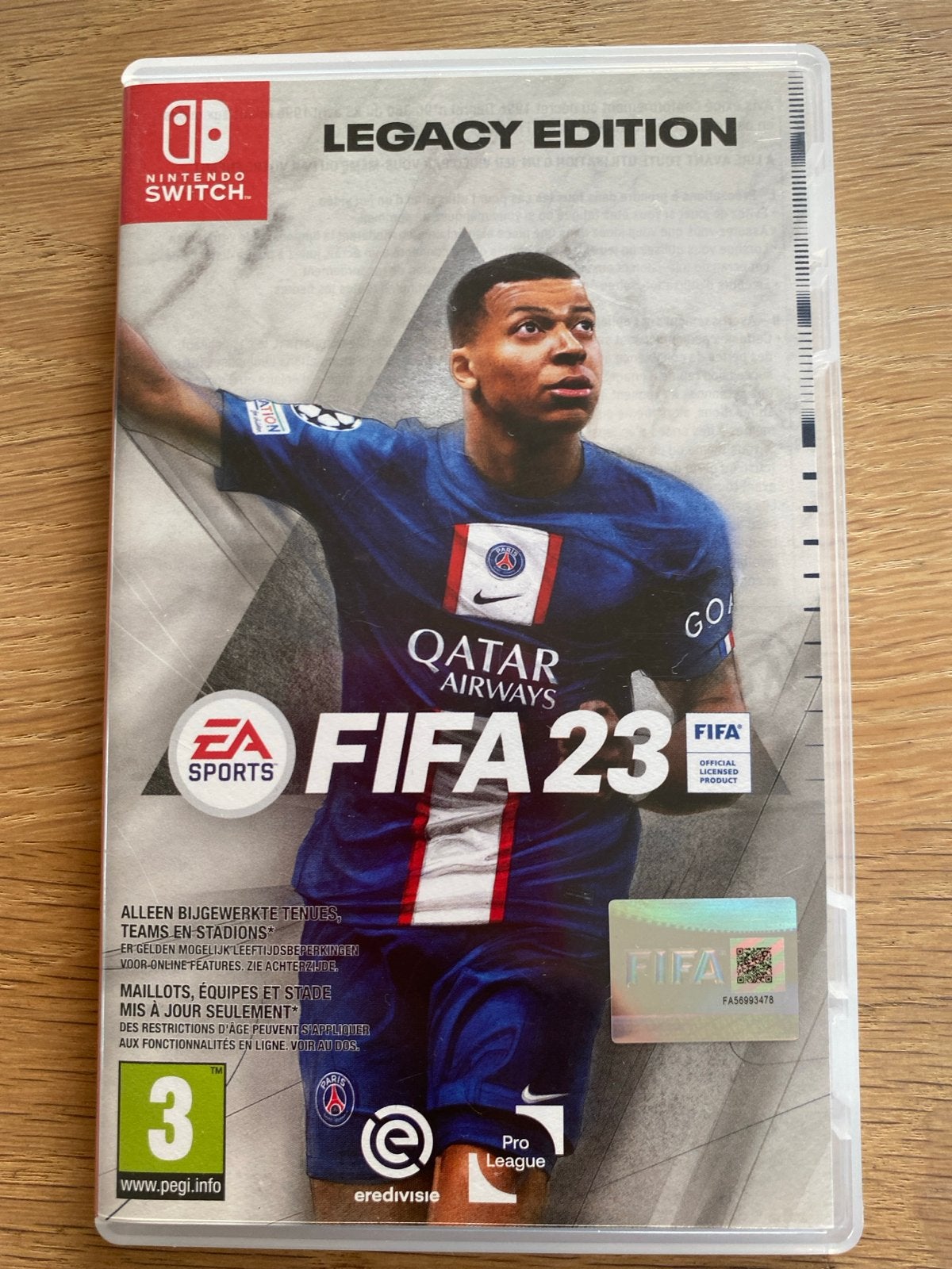 FIFA 23 Legacy Edition Nintendo Switch, Spelcomputers en Games, 1 speler, Eén computer, Ophalen of Verzenden, Zo goed als nieuw