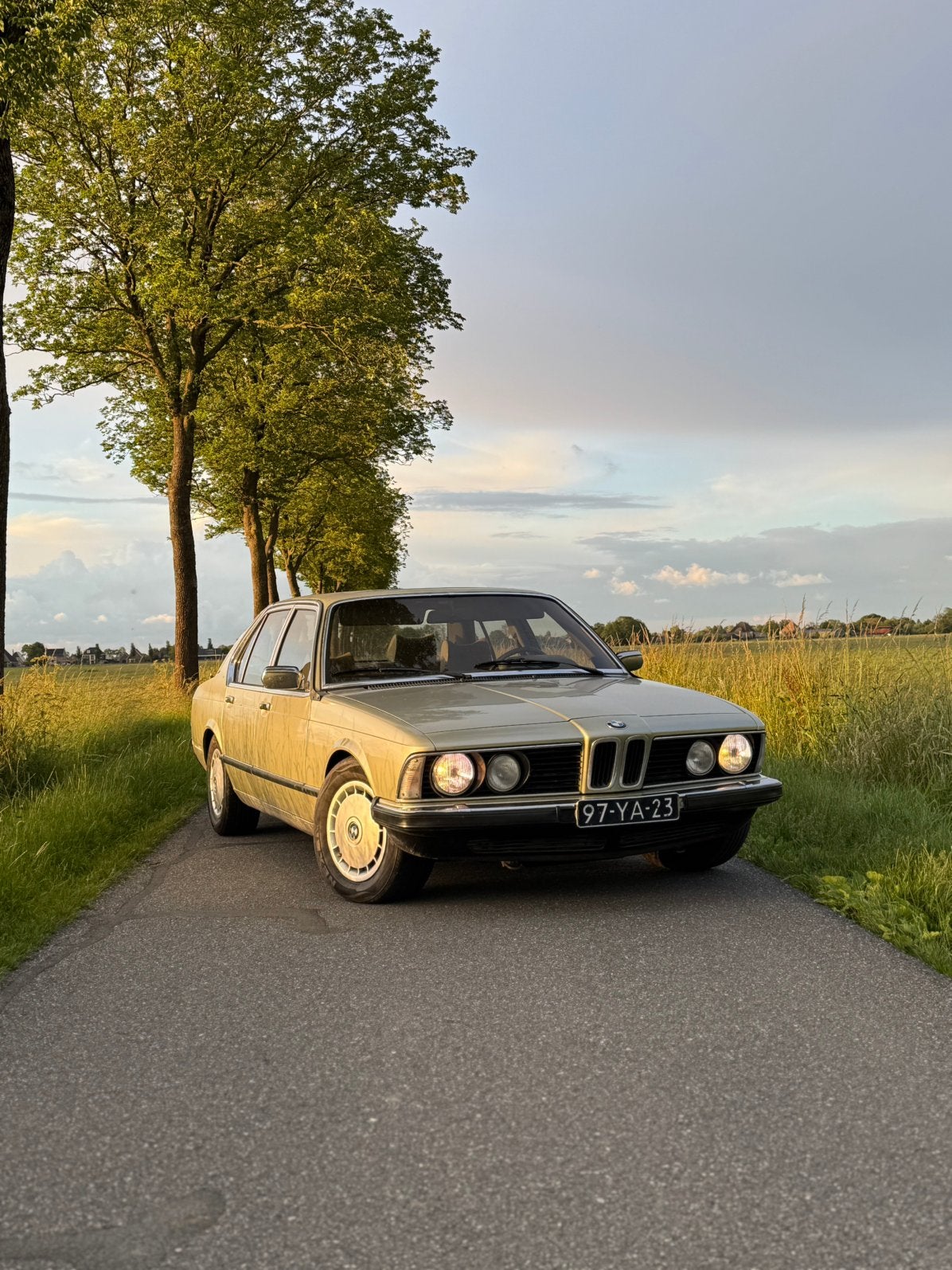 BMW E23 733i 1977 Groen. Oldtimer, LPG, APK en MRB vrij!, foto 2