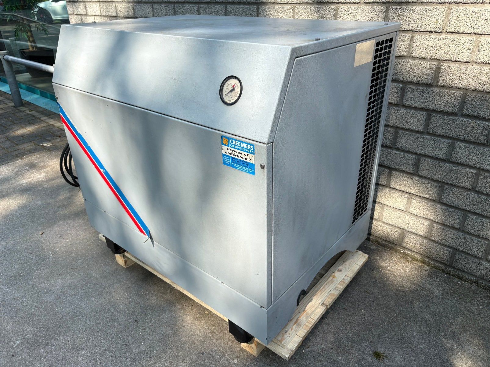 Creemers SGC 550 Compressor 10bar Geluidgedempt, Ophalen, Gebruikt, Geluidgedempt, 6 tot 10 bar