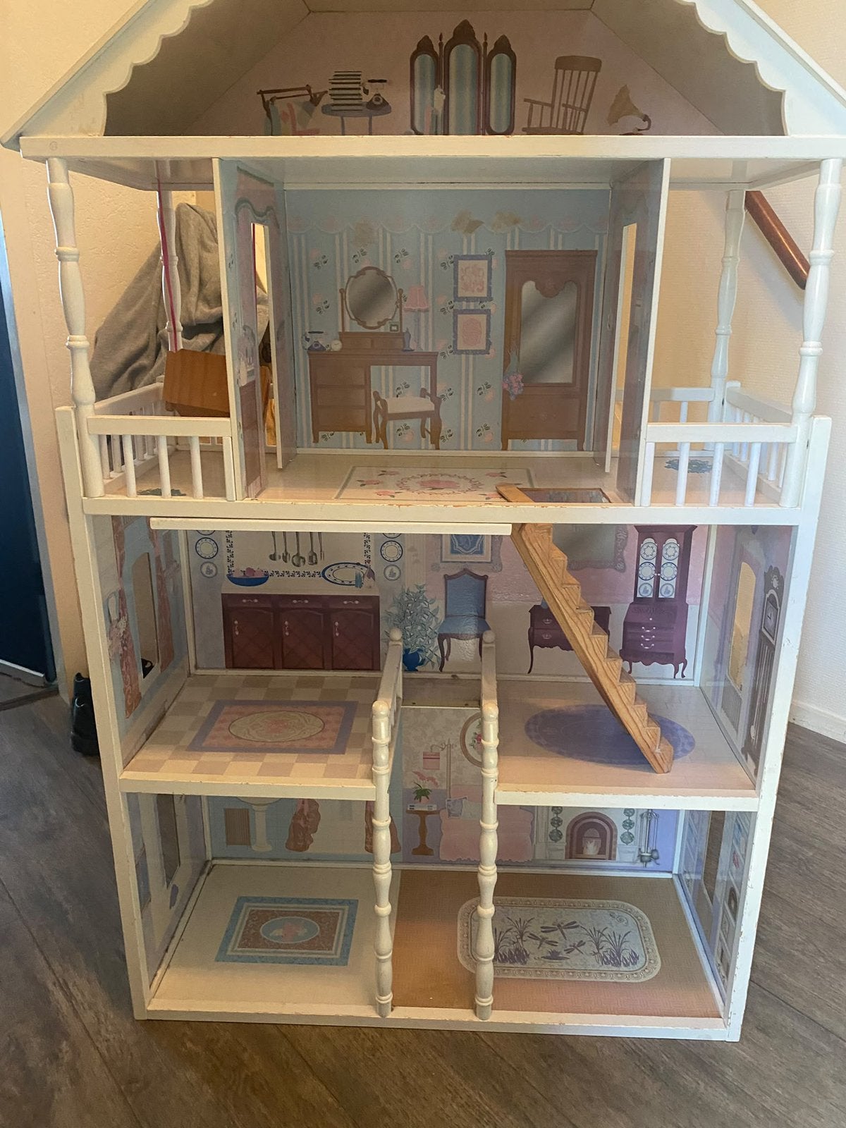 Poppenhuis hoog, Ophalen, Gebruikt, Poppenhuis