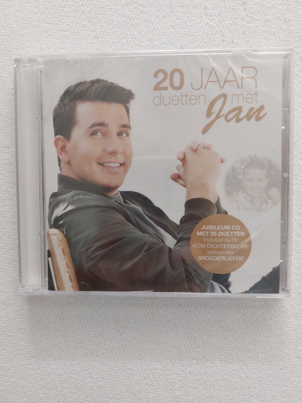 CD Jan Smit - 20 Jaar Duetten (Nieuw in folie), Ophalen of Verzenden, Nieuw in verpakking, Pop, Verzamelalbum