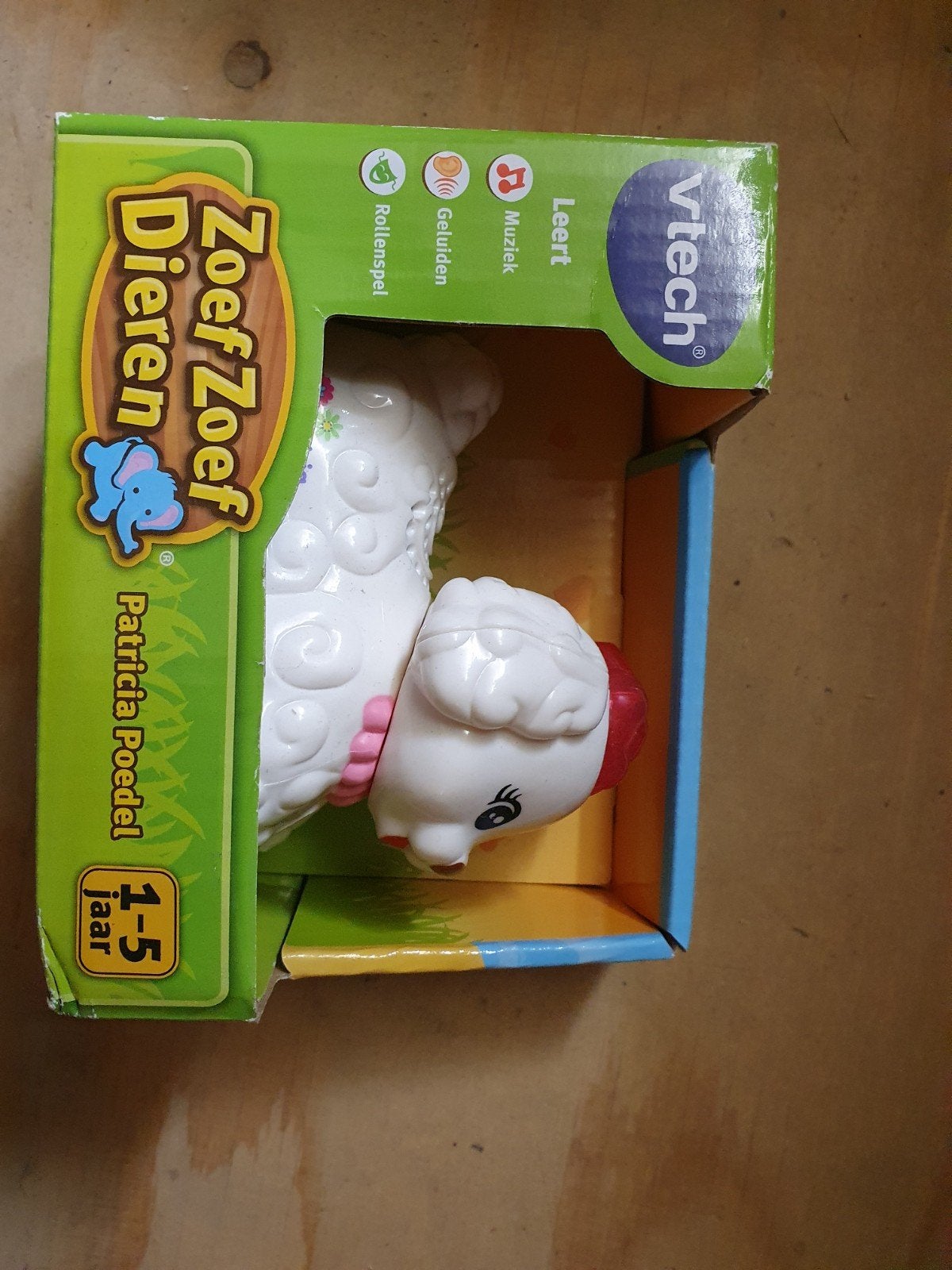 VTech Zoef Zoef Dieren Patricia Poedel, Ophalen, Nieuw, Overige typen, Met geluid