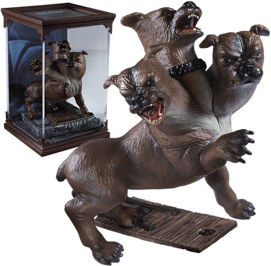 Gloednieuw Harry Potter Magical Creatures Fluffy, Info@fantasy-kingdom.nl, Nieuw, Ophalen of Verzenden, The Noble Collection