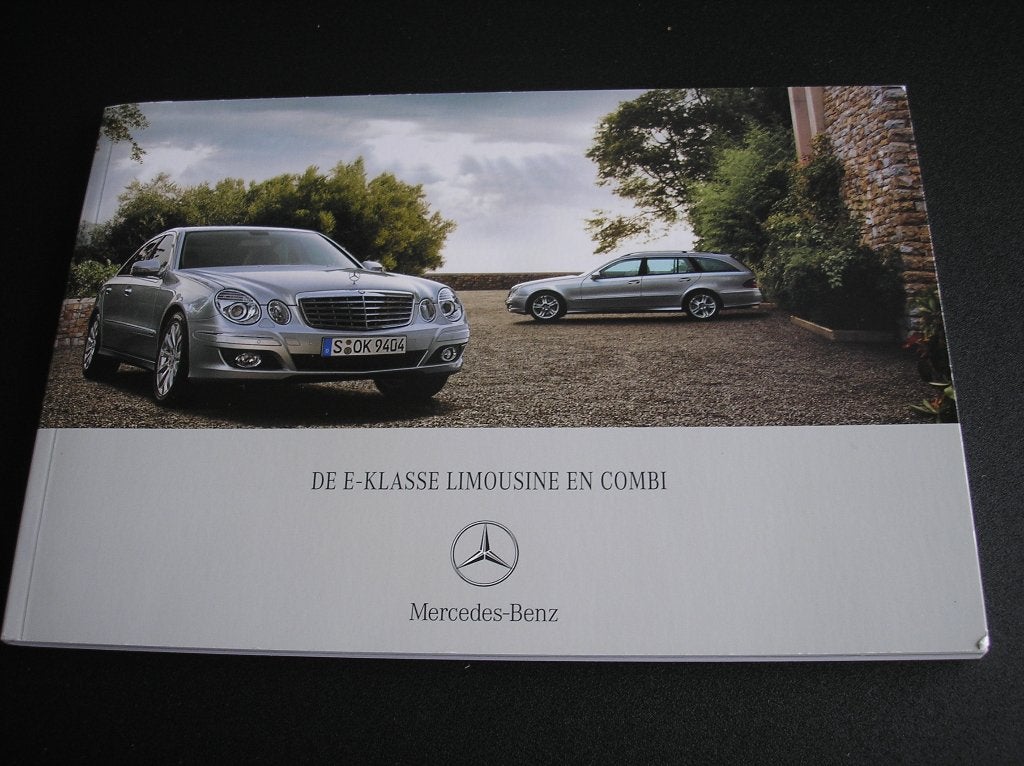 Mercedes-Benz. Die E-Klasse, sedan en stationcar, W211, 2007, Ophalen of Verzenden, Zo goed als nieuw, Mercedes