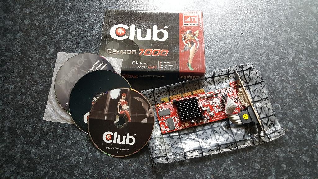 Club 3d Radeon 7000 Grafische kaart, Computers en Software, Ophalen of Verzenden, Zo goed als nieuw