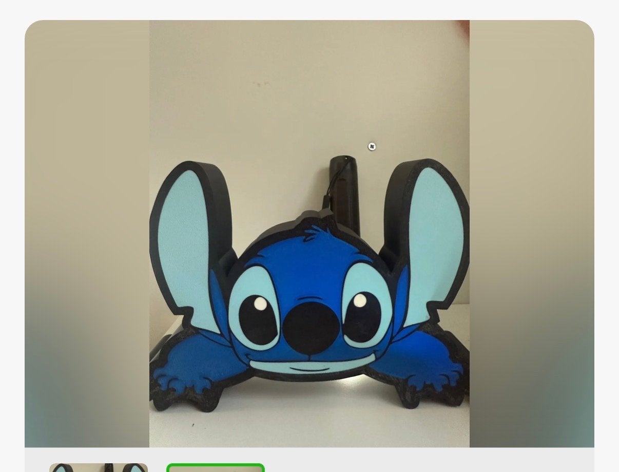 Stitch LED-lamp - Disney Lilo & Stitch decoratie, Ophalen of Verzenden, Nieuw, Jongen of Meisje