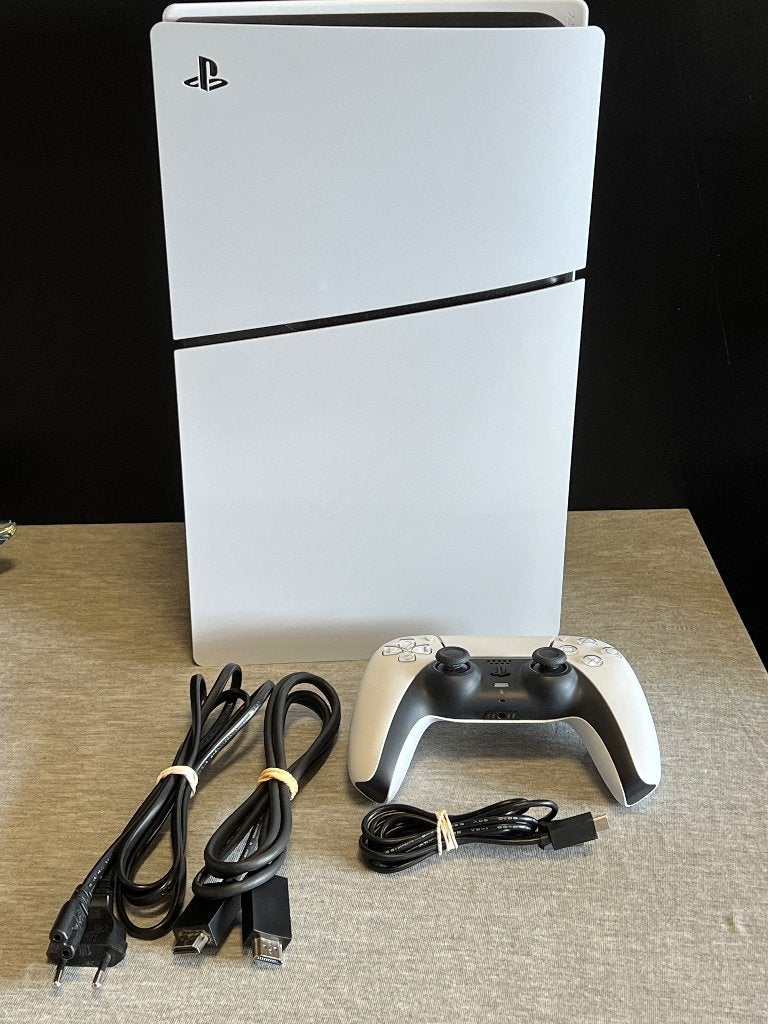 Sony PS5 Slim Disc Edition CFI-2116 Playstation 1 Controller, Ophalen of Verzenden, Zo goed als nieuw, Playstation 5