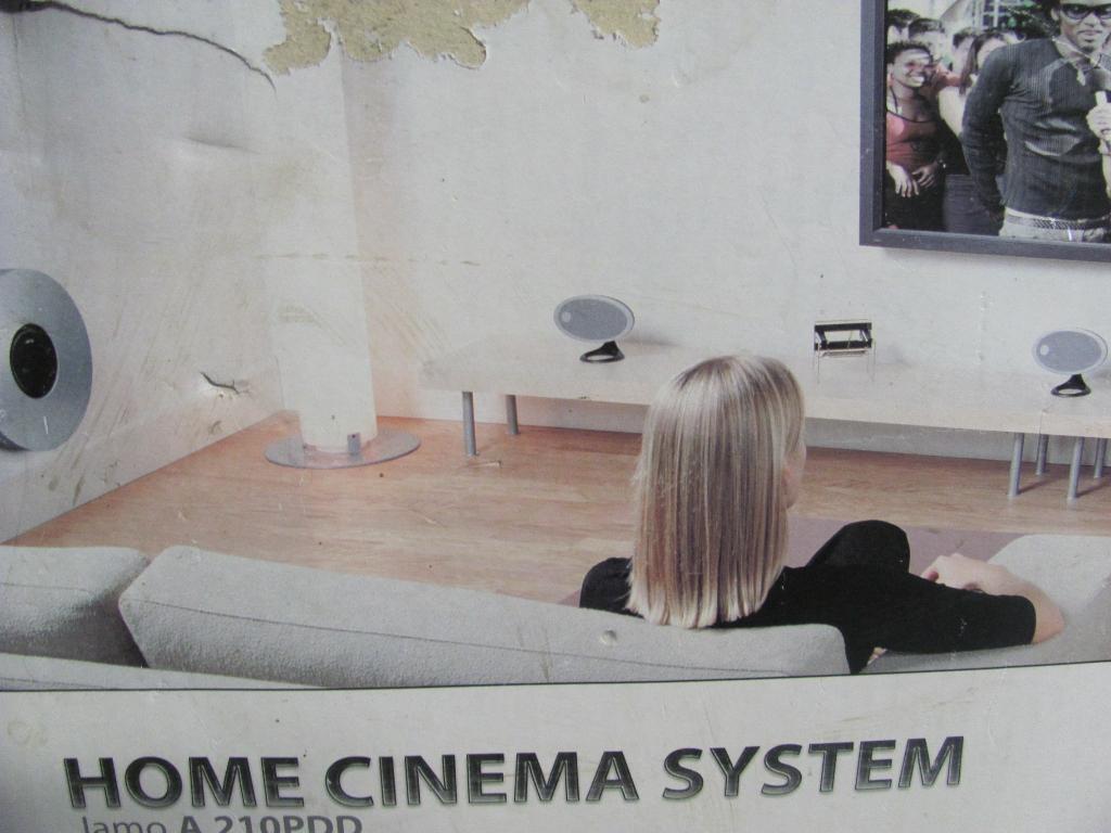 Jamo home cinema system jamo A 210PDD 5.1 systeem, Ophalen, Zo goed als nieuw, Complete surroundset, 120 watt of meer